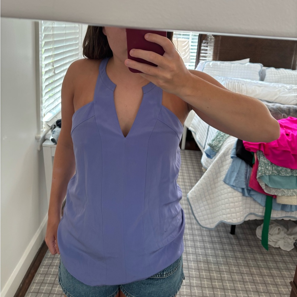 Annie Griffin Lilac Halter Top